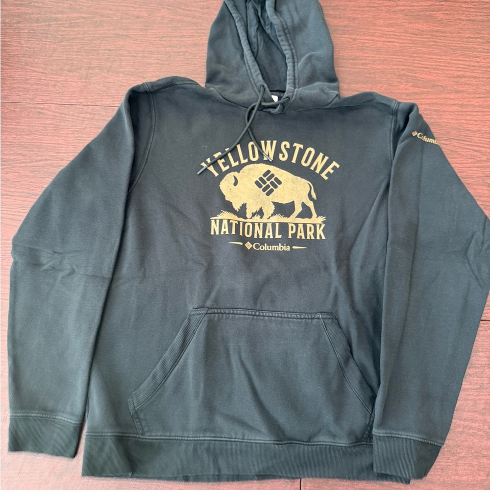 Columbia Black and Gold Yellowstone Unisex Hoodie